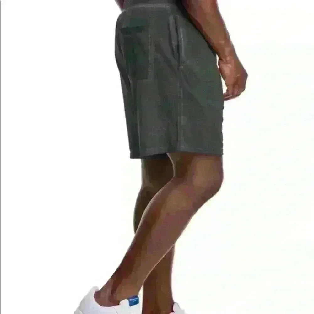 Champion Men's Pigment Dyed Jersey Short Stone Grey Size L Activewear gym - Picture 4 of 4